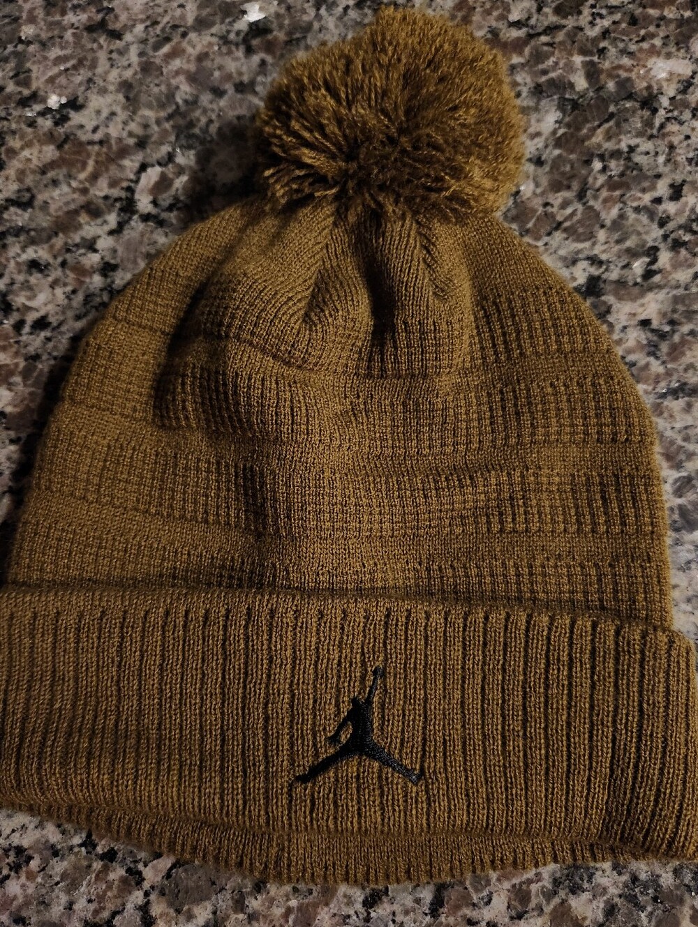 Nike Olive Green Hat Winter Boys Girls Beanie Sky Winter